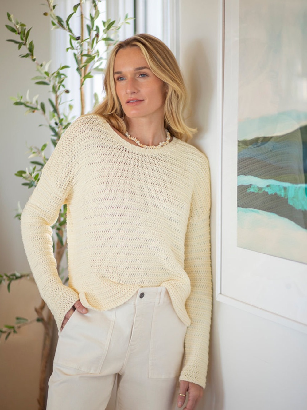 Carve Designs CLARISSA SWEATER in Dogwood size S Small NWOT